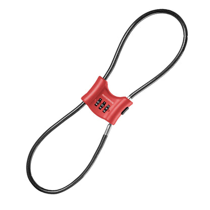 Fahrradschloss mit 5,5 mm Stahlkabel Doppelring - Fahrradschloss ROCKBROS - EU - NooMii