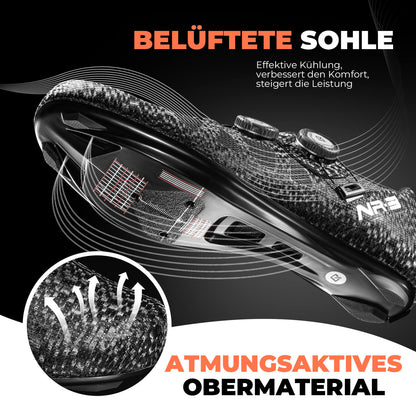 Fahrradschuhe SPD - SL & Look KEO kompatibel - NR3 Serie - Fahrradschuhe ROCKBROS - EU - NooMii