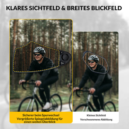 Fahrradspiegel Rückspiegel 360°Drehbar Klappbar für Lenker 20–23mm - Fahrradspiegel ROCKBROS - EU - NooMii