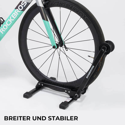 Fahrradständer Fahrrad Faltbar aus Kohlenstoffstahl für 24 - 27,5” - Fahrradständer ROCKBROS - EU - NooMii