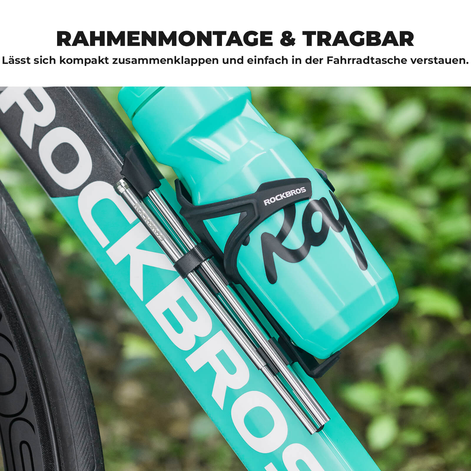 Fahrradständer Klappbar Seitenständer für 26–27,5 Zoll - Fahrradständer ROCKBROS - EU - NooMii