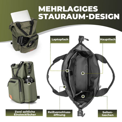 Fahrradtasche Lenkertasche für Brompton 10L+1.5L - Fahrradtaschen ROCKBROS - EU - NooMii