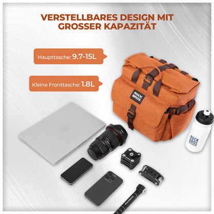 Fahrradtasche Lenkertasche für Brompton 15L+1,8L - Fahrradtaschen ROCKBROS - EU - NooMii