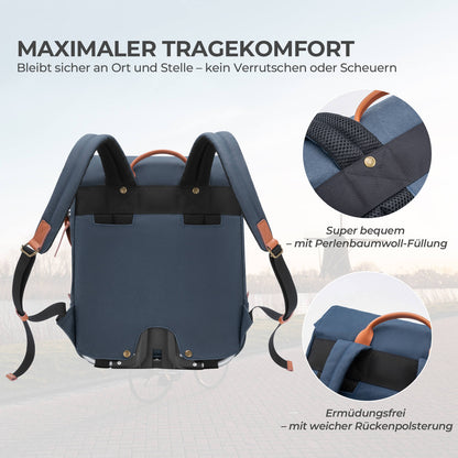 Fahrradtasche Lenkertasche für Brompton Rucksack 7.7L+0.6L - Fahrradtaschen ROCKBROS - EU - NooMii