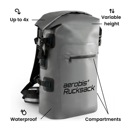 Fitness Rucksack - Perfect for Training, Hiking and Office - aerobis fitness - NooMii