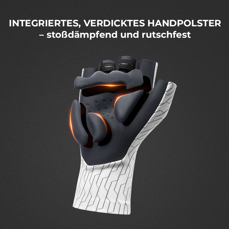 Halbfinger Fahrradhandschuhe Atmungsaktiv Stoßdämpfung Sommer - Fahrradhandschuhe ROCKBROS - EU - NooMii