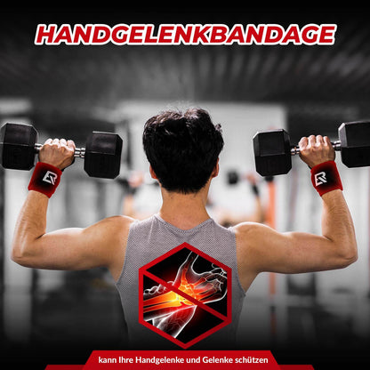 Handgelenkbandage 1 Paar Atmungsaktive Zughilfen für Training & Fitness - Reflektorbänder ROCKBROS - EU - NooMii