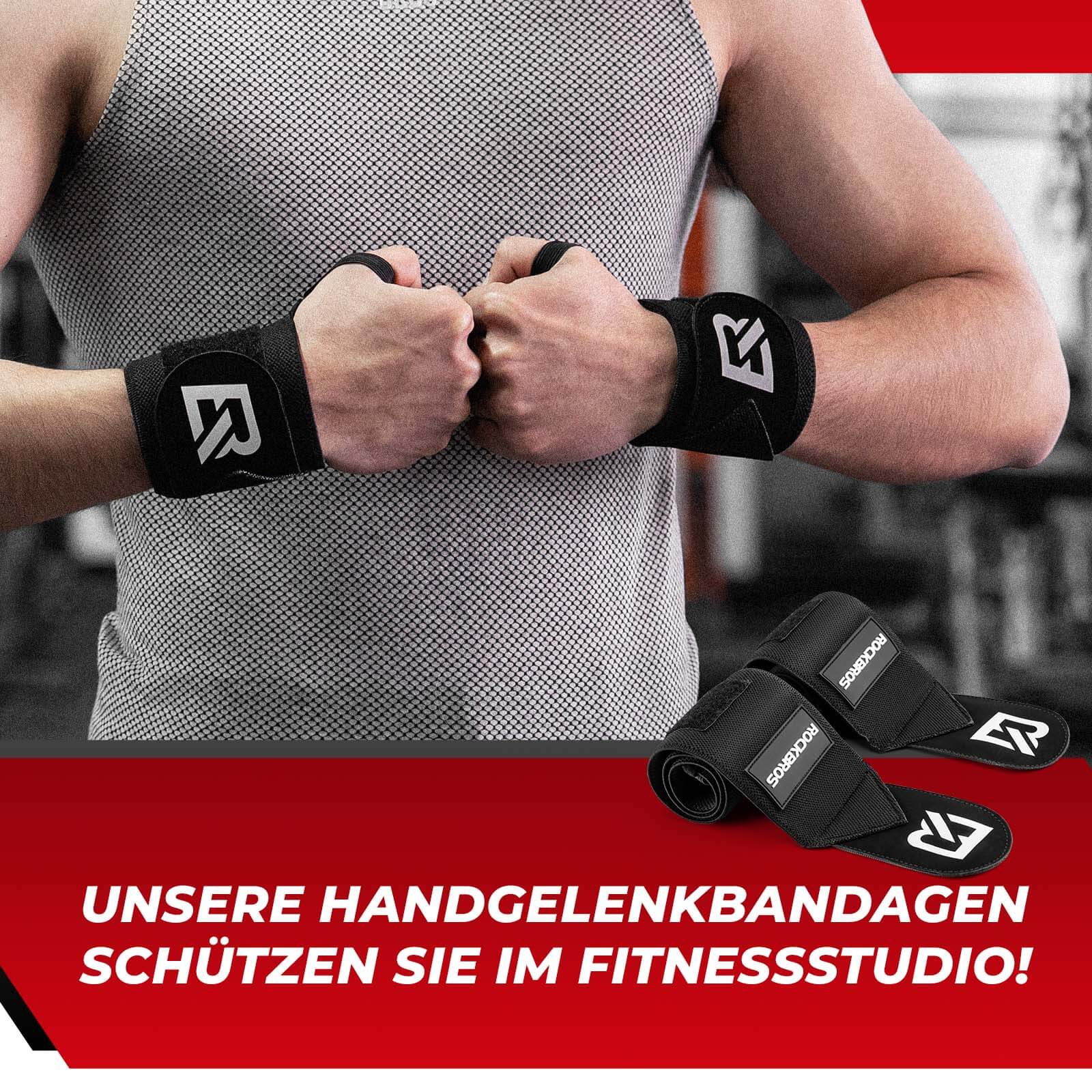 Handgelenkbandage 1 Paar Atmungsaktive Zughilfen für Training & Fitness - Reflektorbänder ROCKBROS - EU - NooMii