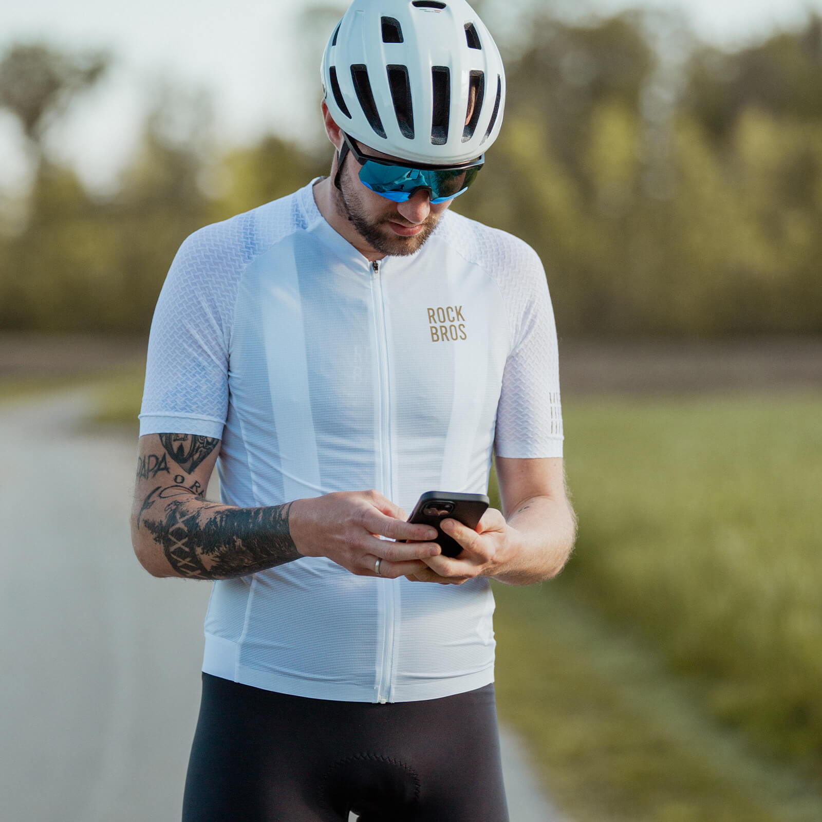 Herren Kurzarm Hochleistungs - Radtrikot Jersey für MTB & Rennrad - Fahrradtrikot ROCKBROS - EU - NooMii