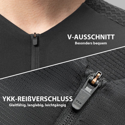 Herren Kurzarm Hochleistungs - Radtrikot Jersey für MTB & Rennrad - Fahrradtrikot ROCKBROS - EU - NooMii