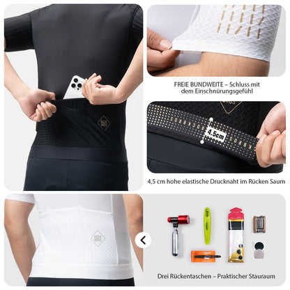 Herren Kurzarm Hochleistungs - Radtrikot Jersey für MTB & Rennrad - Fahrradtrikot ROCKBROS - EU - NooMii