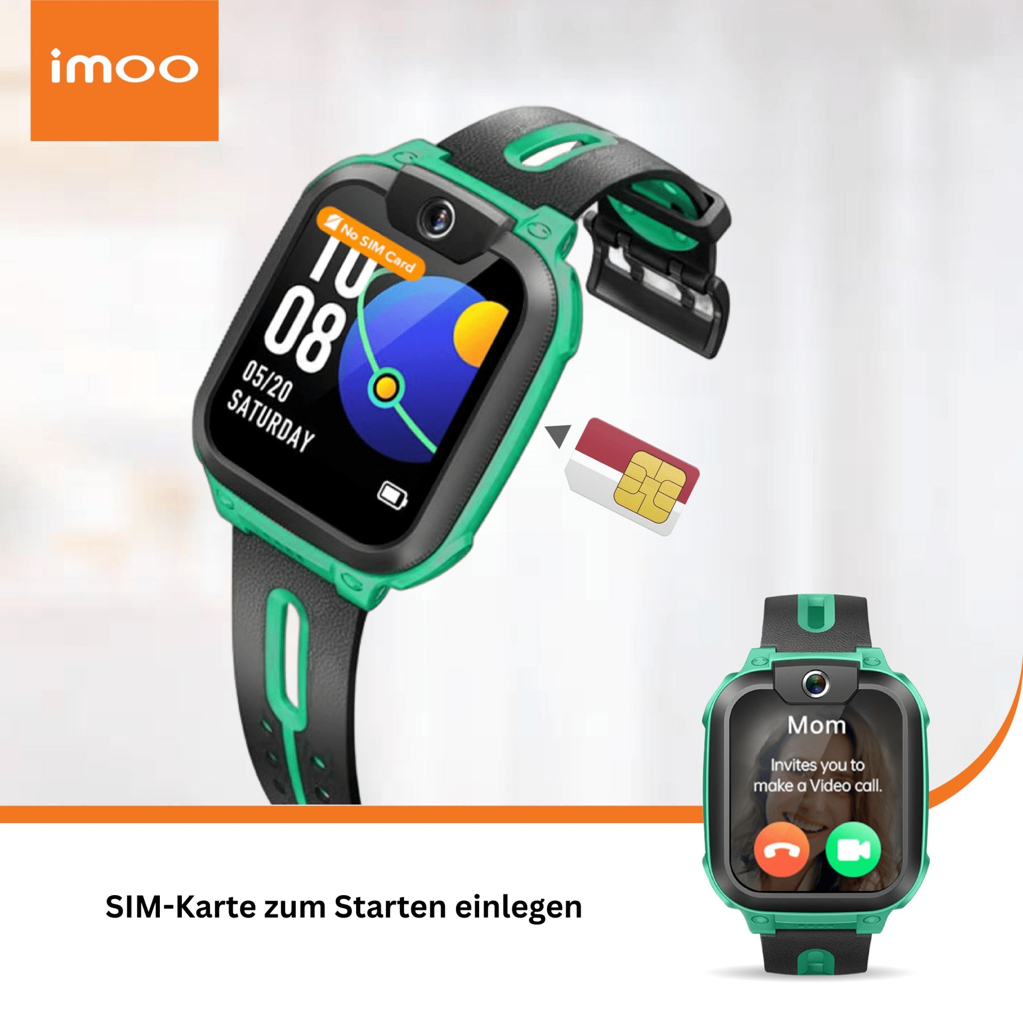 imoo Z1 Kinder - Smartwatch - Smartwatch IMOO - NooMii