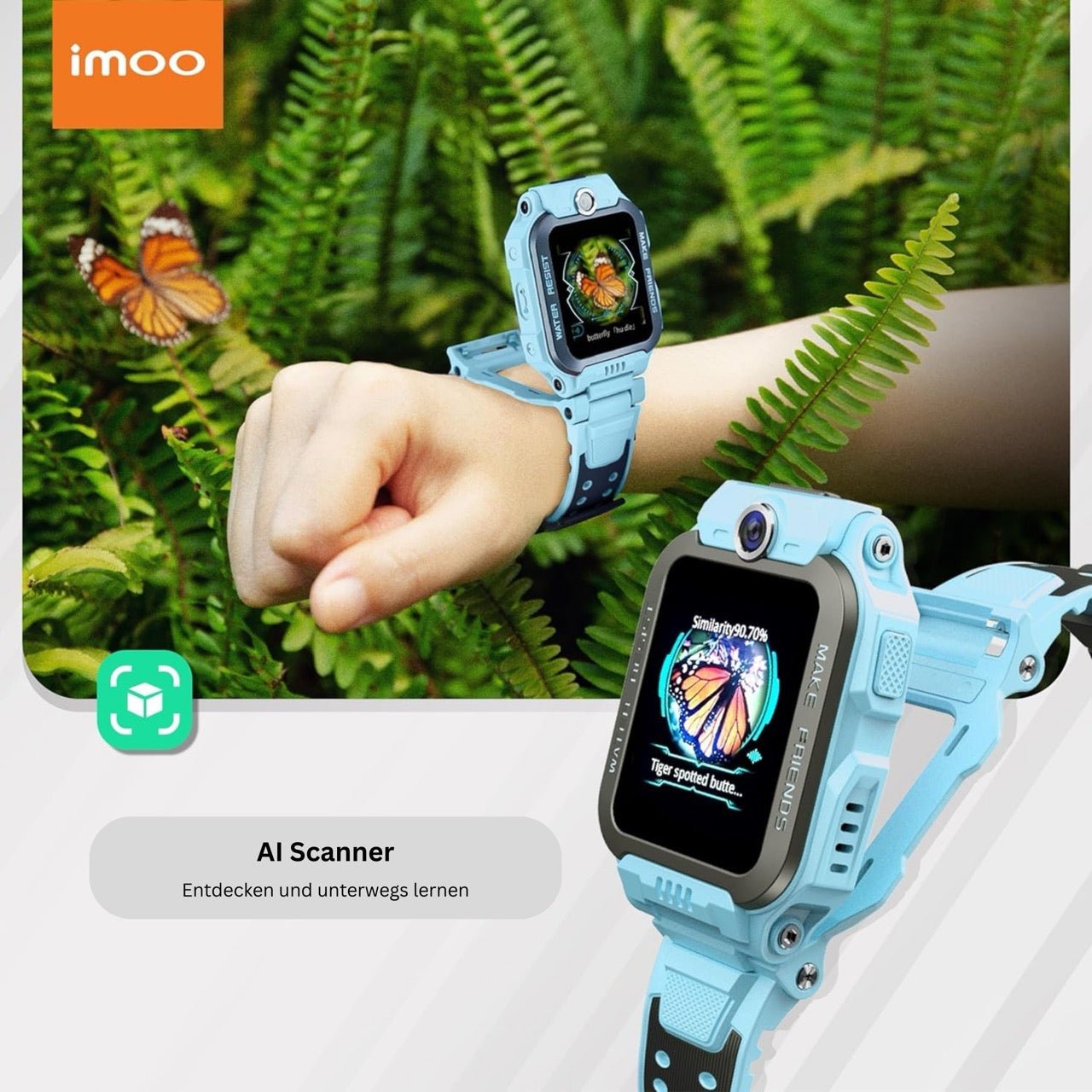 imoo Z7 Kinder - Smartwatch - Smartwatch IMOO - NooMii