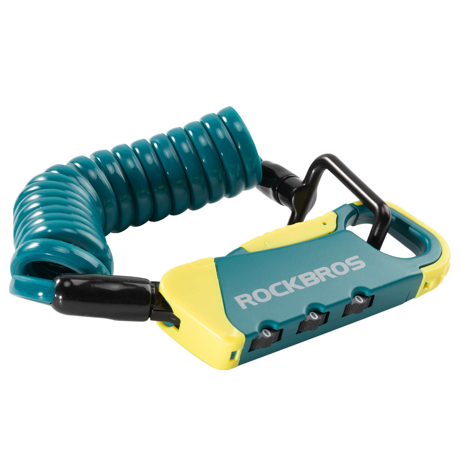 Kabelschloss Zahlenschloss Helmschloss 120cm Leicht - Fahrradschloss ROCKBROS - EU - NooMii