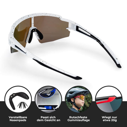 Kinder Fahrradbrille Polarisiert UV400 Schutz - Fahrradbrille ROCKBROS - EU - NooMii