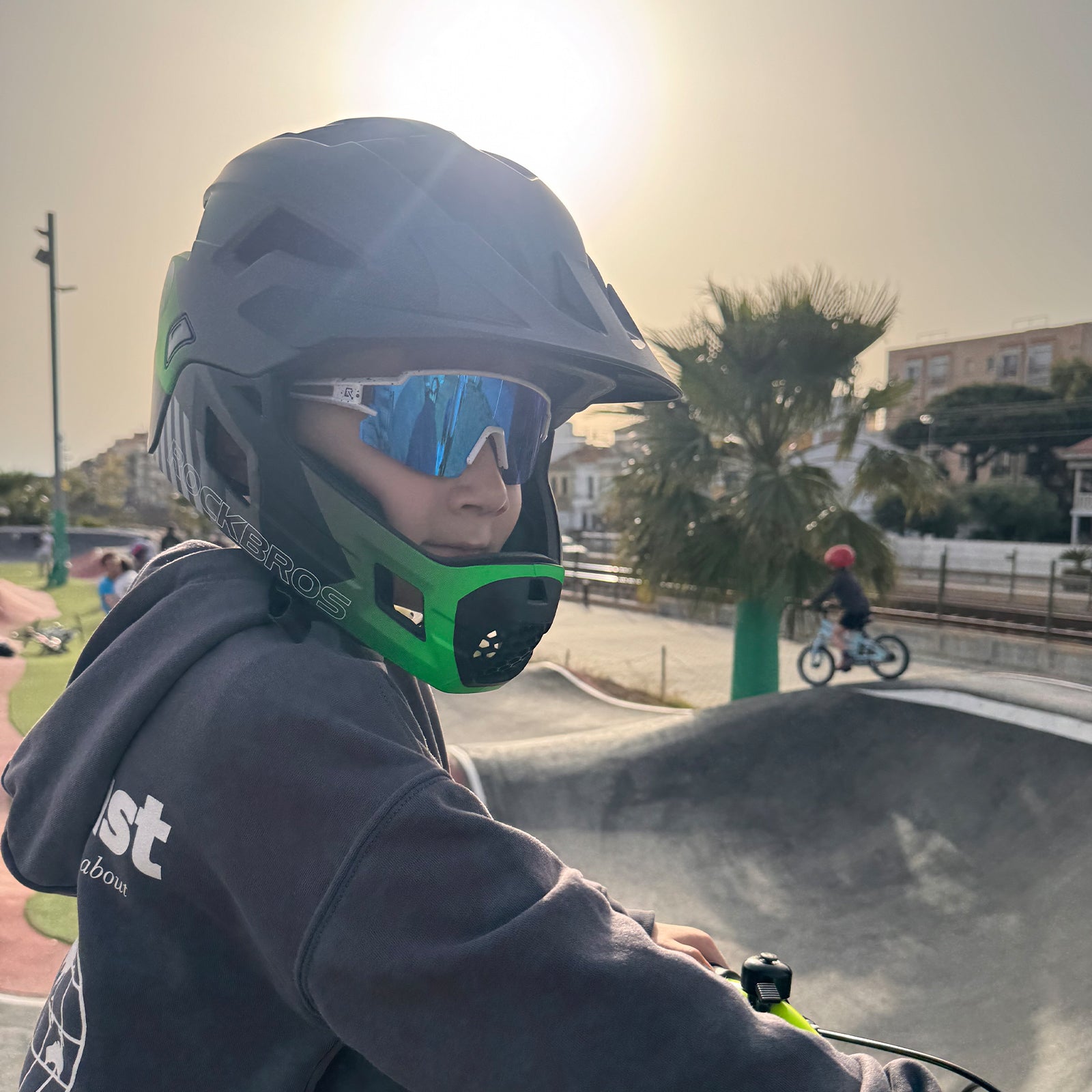 Kinder Fahrradbrille Polarisiert UV400 Schutz - Fahrradbrille ROCKBROS - EU - NooMii