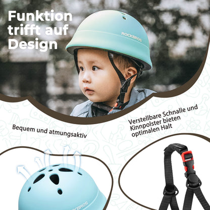 Kinderhelm Fahrradhelm 48 - 52cm 2 - 5 Jahre - Fahrradhelme ROCKBROS - EU - NooMii