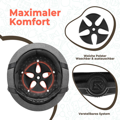 Kinderhelm Fahrradhelm 48 - 52cm 2 - 5 Jahre - Fahrradhelme ROCKBROS - EU - NooMii