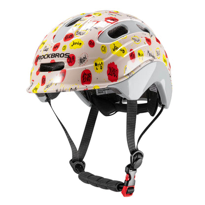 Kinderhelm Rücklicht - Kompatibel 54–58 cm 6–18 Jahre - Helme für Kinder ROCKBROS - EU - NooMii