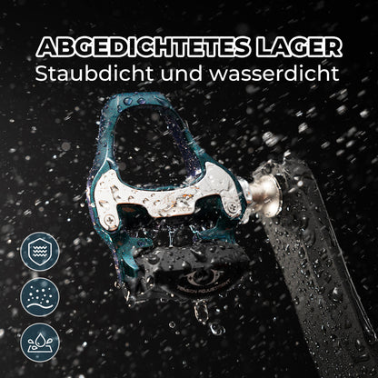 Klickpedale SPD Rennrad Pedale mit Einstellbarer Spannung - Fahrradpedale ROCKBROS - EU - NooMii