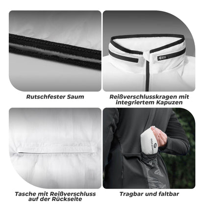 Leichte Fahrradjacke Nachleuchtend Faltbar Sommer Herren/Damen - Fahrradjacke ROCKBROS - EU - NooMii
