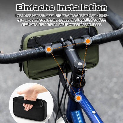 Lenkertasche Fahrradtasche mit Schultergurt 2,1L - Fahrradtaschen ROCKBROS - EU - NooMii