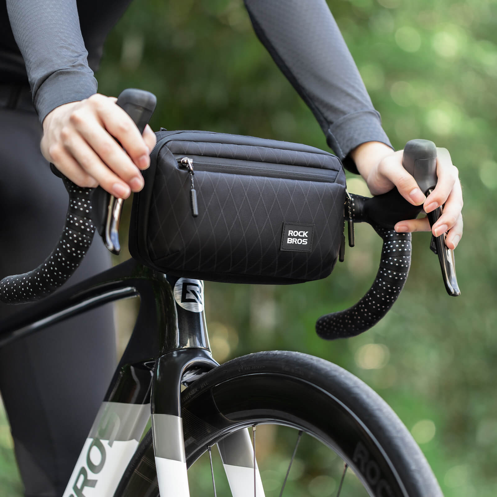 Lenkertasche Fahrradtasche mit Schultergurt 2,1L - Fahrradtaschen ROCKBROS - EU - NooMii