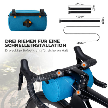 Lenkertasche Klein mit Schultergurt 2L/3,6L - SketchRide Series - Fahrradtaschen ROCKBROS - EU - NooMii
