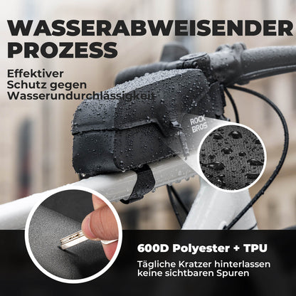 Magnetische Oberrohrtasche 100% Wasserdicht - Fahrradtaschen ROCKBROS - EU - NooMii