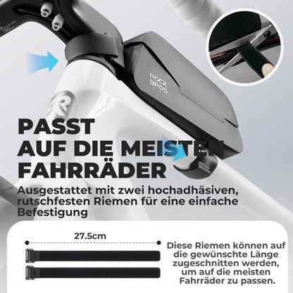 Magnetische Oberrohrtasche 100% Wasserdicht - Fahrradtaschen ROCKBROS - EU - NooMii