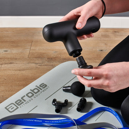Mini Massage Gun - Powerful fascia vibration massages - aerobis fitness - NooMii