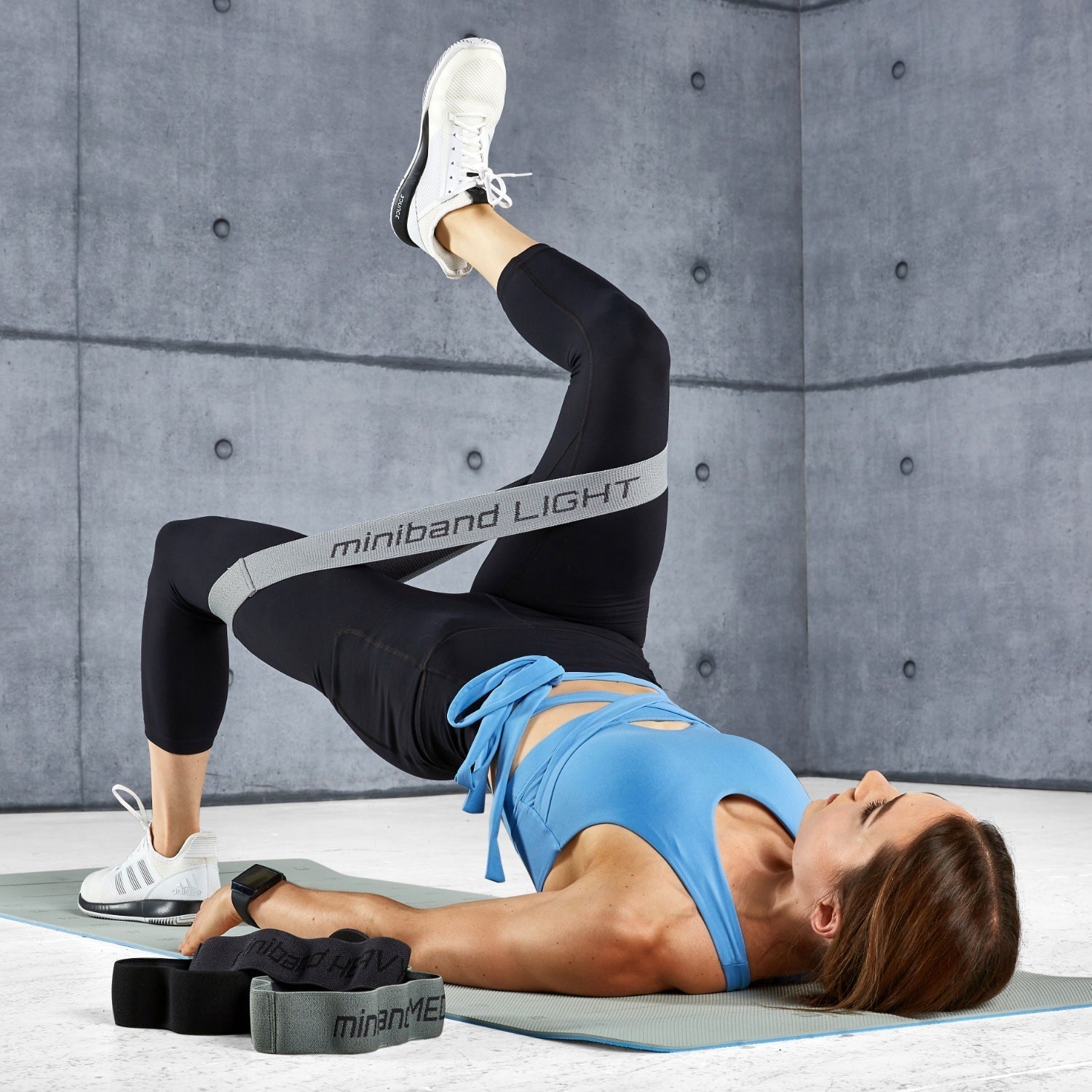 Miniband Set - 4 flexible mini Fitnessbands - aerobis fitness - NooMii