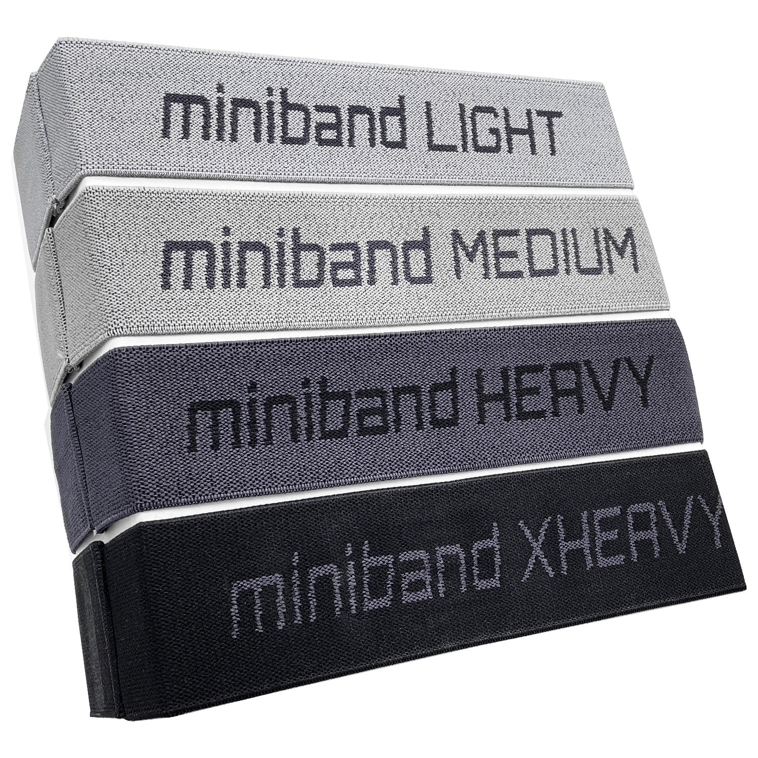 Miniband Set - 4 flexible mini Fitnessbands - aerobis fitness - NooMii