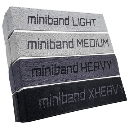 Miniband Set - 4 flexible mini Fitnessbands - aerobis fitness - NooMii