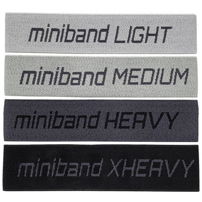 Miniband Set - 4 flexible mini Fitnessbands - aerobis fitness - NooMii