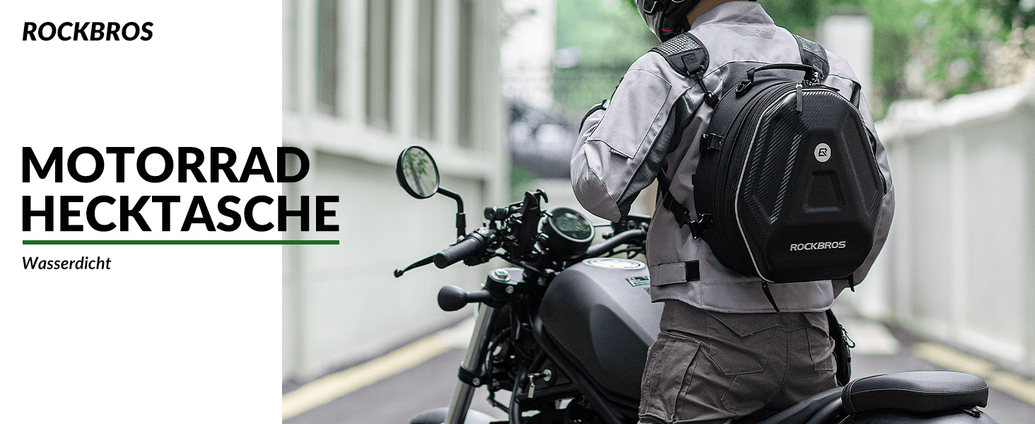 Motorradtasche Wasserdicht Gepäckträgertasche Hecktasche 20 - 35L - Fahrradtaschen ROCKBROS - EU - NooMii