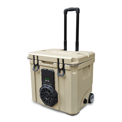 NooMii BeatRoller 35 – Kühlbox mit integriertem Bluetooth - Lautsprecher | 35L Volumen - Kühlbox NooMii - NooMii