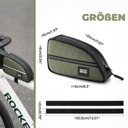 Oberrohrtasche 0,8L Leicht für Klapprad Falträder - Fahrradtaschen ROCKBROS - EU - NooMii