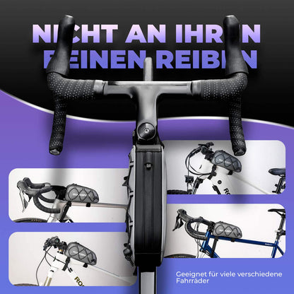 Oberrohrtasche 1 L Vollständig Reflektierend Weiß/Orange - Fahrradtaschen ROCKBROS - EU - NooMii