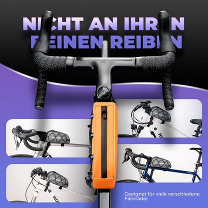 Oberrohrtasche 1 L Vollständig Reflektierend Weiß/Orange - Fahrradtaschen ROCKBROS - EU - NooMii