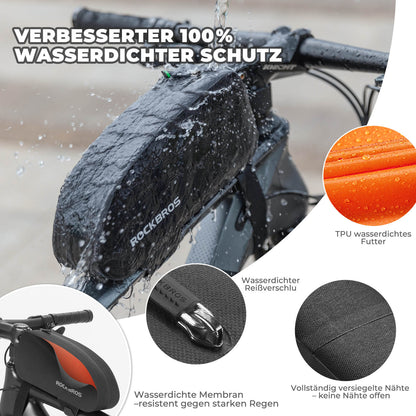 Oberrohrtasche 100% Wasserdicht für Rennrad MTB - Fahrradtaschen ROCKBROS - EU - NooMii