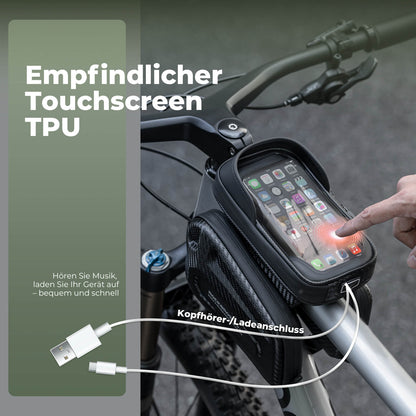 Oberrohrtasche für Smartphone mit Lichtschutz & Seitentaschen - Fahrradtaschen ROCKBROS - EU - NooMii