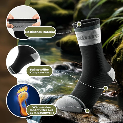Qunature Wasserdichte Fahrradsocken Atmungsaktiv Unisex - Fahrradsocken ROCKBROS - EU - NooMii