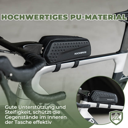 Rahmentasche Oberrohrtasche Schwarz 1,1L - Fahrradtaschen ROCKBROS - EU - NooMii