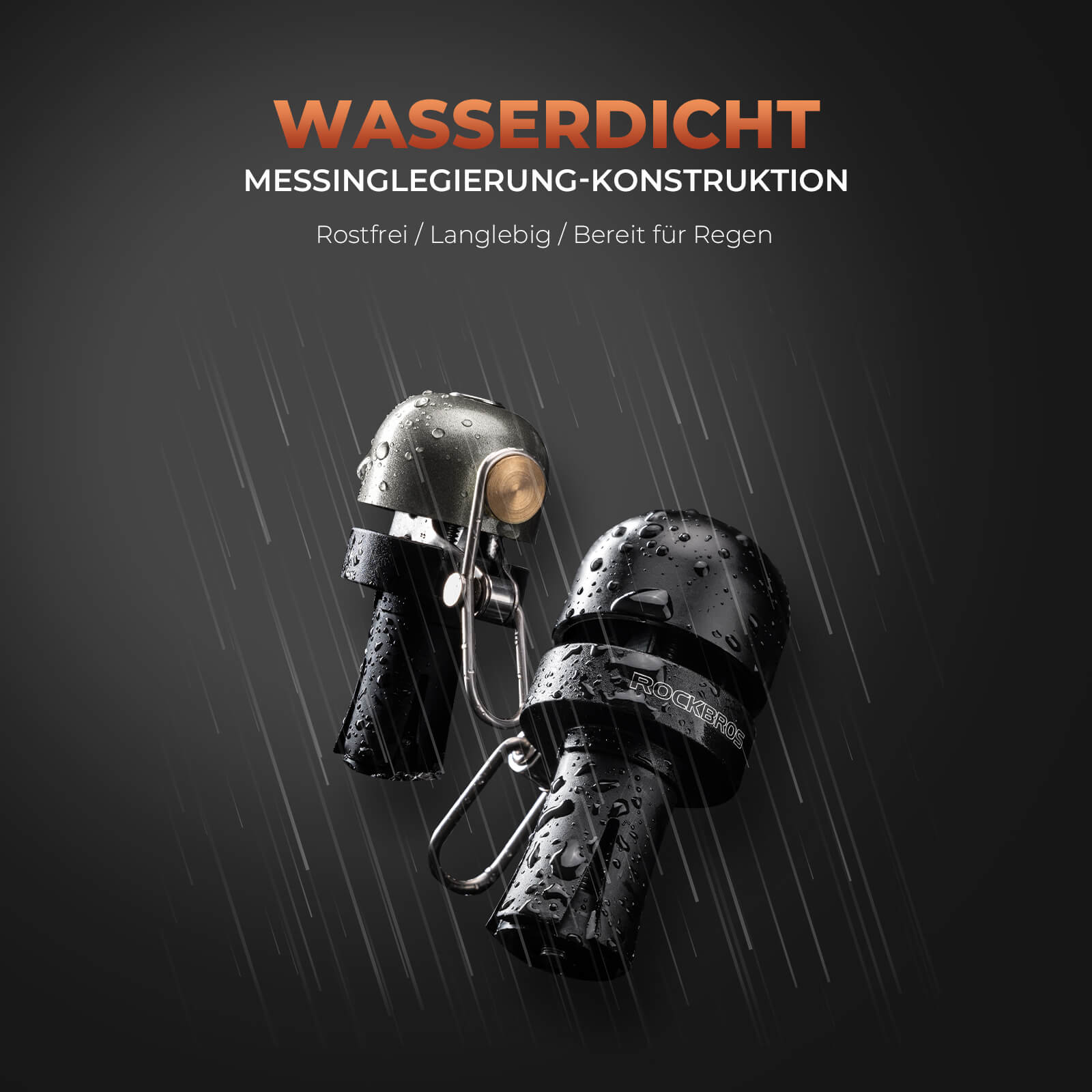 Rennrad Fahrradklinge für 22,2mm Dropbar Lenker - Fahrradklingel ROCKBROS - EU - NooMii