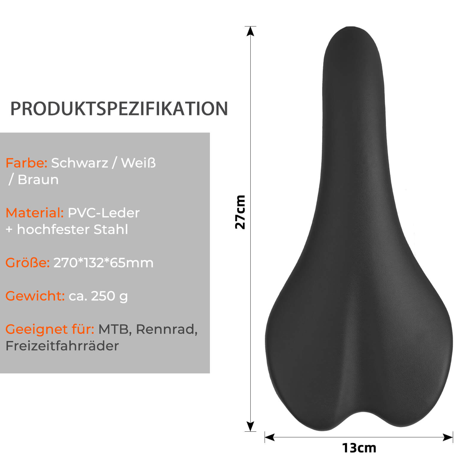 Rennrad Sattel Fahrradsattel Ergonomisch Wasserabweisend - Fahrradsattel ROCKBROS - EU - NooMii