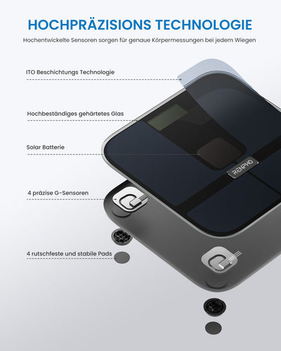 RENPHO Elis Solar 2 Smart Body Scale - NooMii