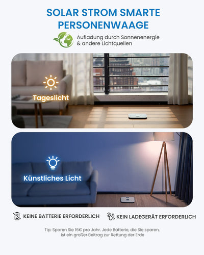 RENPHO Elis Solar 2 Smart Body Scale - NooMii