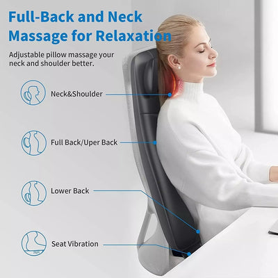 RENPHO Neck & Back Massage Cushion - S - NooMii