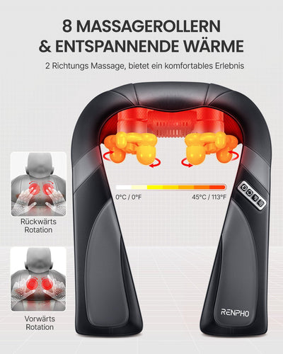 RENPHO U - Neck Go Neck&Shoulder Massager - NooMii